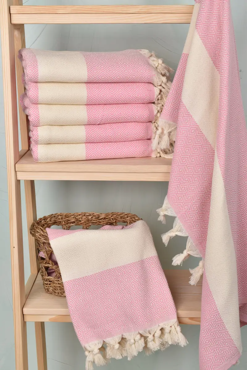 Girl Trip Party Favor, Organic Cotton Towel, Custom Wedding Gift, Custom Towel Beach, Monogram Turkish Towel, Organic Turkish towel, Valentines Gift - 3