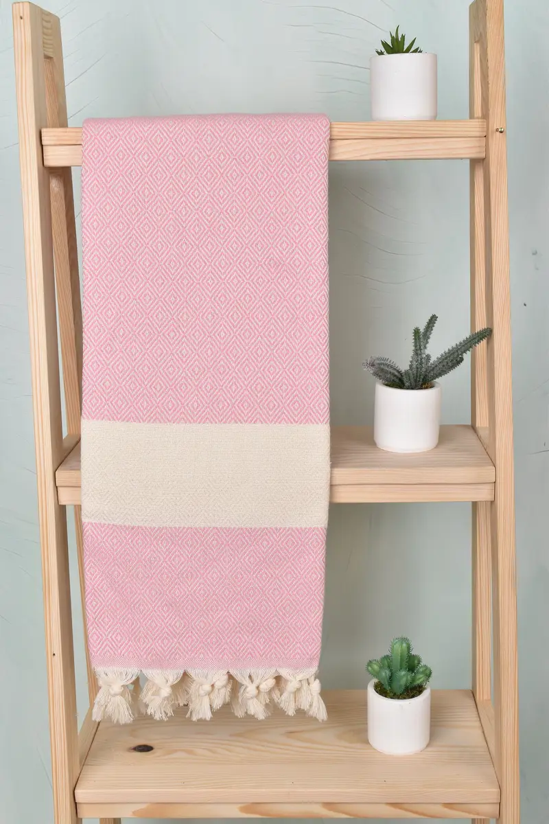 Girl Trip Party Favor, Organic Cotton Towel, Custom Wedding Gift, Custom Towel Beach, Monogram Turkish Towel, Organic Turkish towel, Valentines Gift - 8