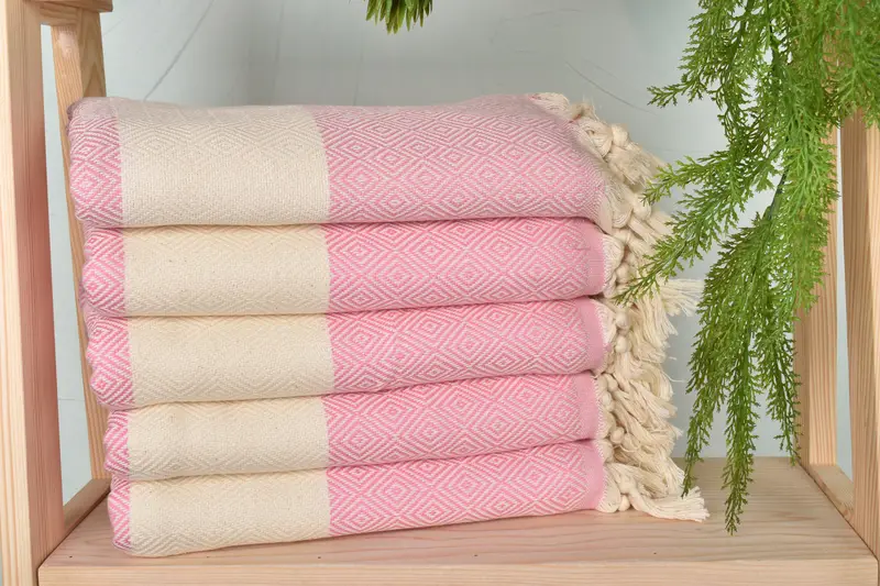 Girl Trip Party Favor, Organic Cotton Towel, Custom Wedding Gift, Custom Towel Beach, Monogram Turkish Towel, Organic Turkish towel, Valentines Gift - 2