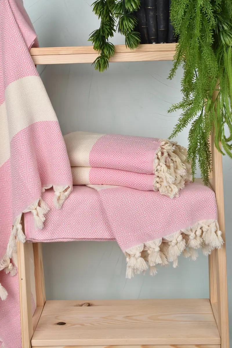 Girl Trip Party Favor, Organic Cotton Towel, Custom Wedding Gift, Custom Towel Beach, Monogram Turkish Towel, Organic Turkish towel, Valentines Gift - 6