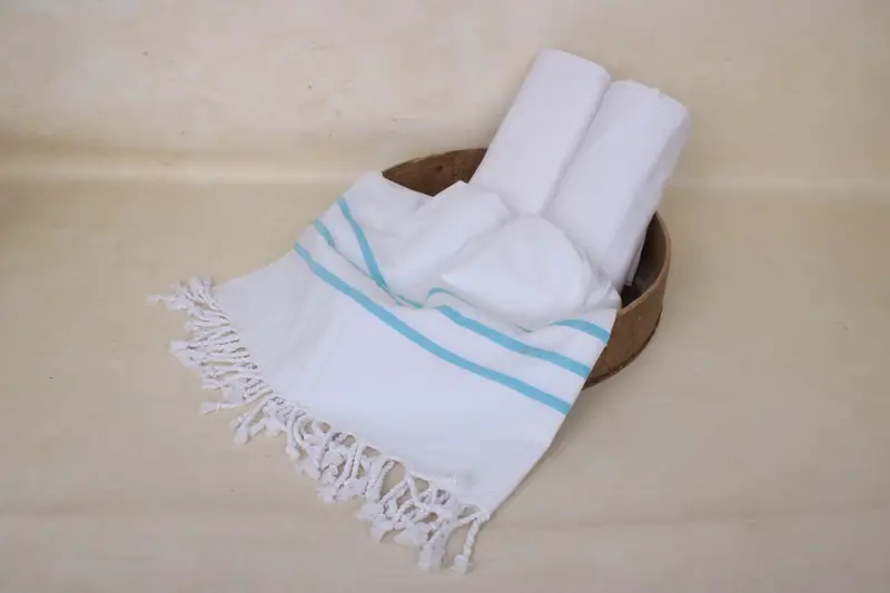 Handmade Turkish hammam towel, 70x40 Cotton Striped Towel, Family Gift, Beach Towel Gift, Summer Gift Ideas, Luxury towel, Custom Wedding Gifts - 6
