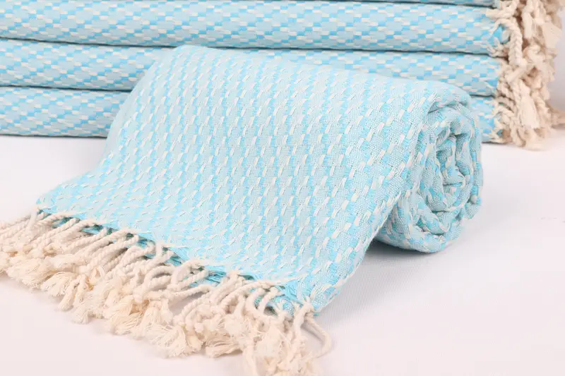 Gift For Him, Personalized Turkish Towel, Organic Towel, Bridal Shower Favors, Bachelorette Favor, Bachelorette Towel, 68x40 Cotton Geometric Towel - 4