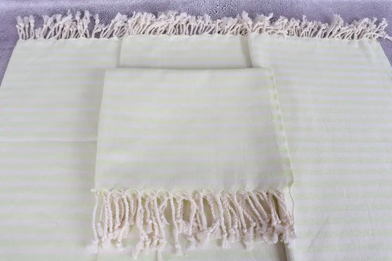 Turkish Towel Hand Towel, Gift For The Home Decor, Turkish Tea Towel, Bathroom Towels, Bridal Gifts, Gift For Him, 40x24 Cotton Striped Towel - 4