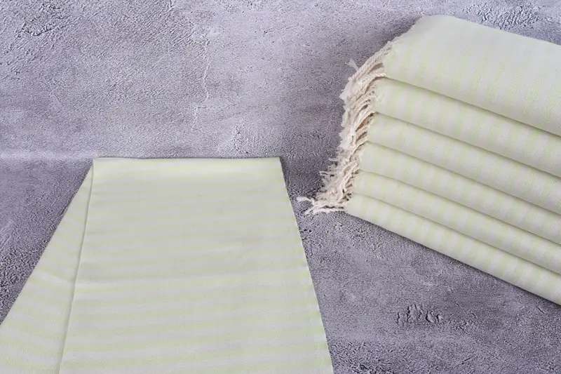 Turkish Towel Hand Towel, Gift For The Home Decor, Turkish Tea Towel, Bathroom Towels, Bridal Gifts, Gift For Him, 40x24 Cotton Striped Towel - 2