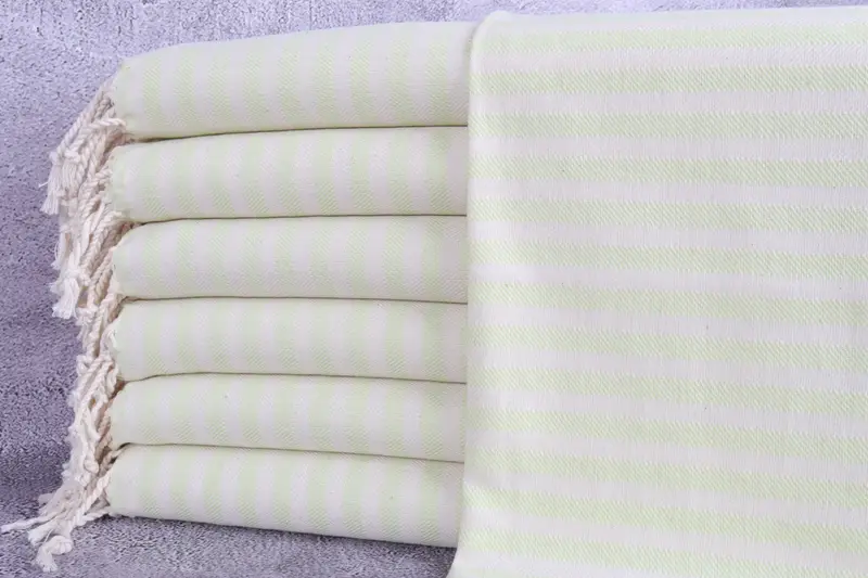 Turkish Towel Hand Towel, Gift For The Home Decor, Turkish Tea Towel, Bathroom Towels, Bridal Gifts, Gift For Him, 40x24 Cotton Striped Towel - 1