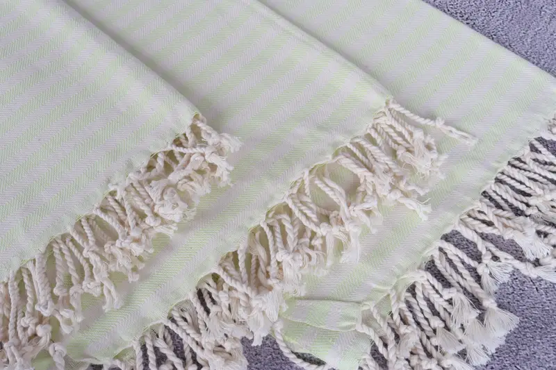 Turkish Towel Hand Towel, Gift For The Home Decor, Turkish Tea Towel, Bathroom Towels, Bridal Gifts, Gift For Him, 40x24 Cotton Striped Towel - 5