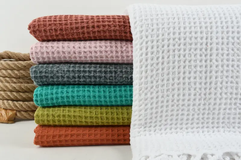 Family Gift Basket, Best Beach Towel, Mother Of The Groom Gift, Turkish Towel Personalized, 68x36 Cotton Waffle Towel, Thin towel, Best Friend Gift - 1