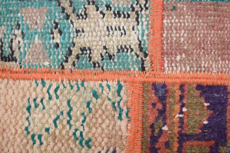 Turkish Rugs Pillow Sham, Kilim Cushion Sham, Pillow for Sofa, Kilim Pillow Cover, Cotton Pillow Case, Pillow Sham, 16x16 Green Pillow Case - 3