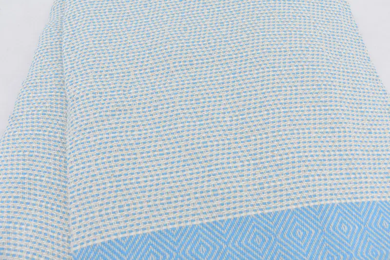 Organic Throw, 104x80 Cotton Diamond Towel, Bachelorette Party Items, Monogram Blanket, Bachelorette Party Favors, Turkish Blanket, Bridesmaid Gift - 5