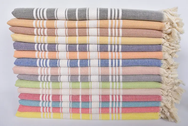 Bachelor Bachelorette Party Favors, Guest Towel, 70x40 Cotton Herringbone Towel, Personalized Bridesmaid Gift, Engagement Gift, Turkish beach towel - 2