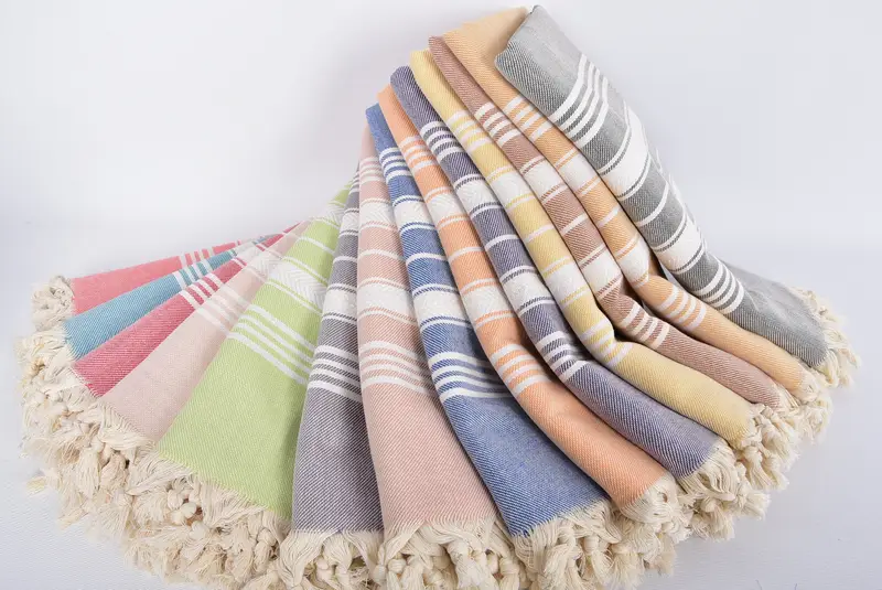 Bachelor Bachelorette Party Favors, Guest Towel, 70x40 Cotton Herringbone Towel, Personalized Bridesmaid Gift, Engagement Gift, Turkish beach towel - 4