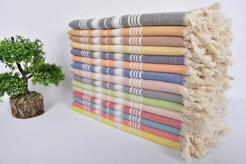 Bachelor Bachelorette Party Favors, Guest Towel, 70x40 Cotton Herringbone Towel, Personalized Bridesmaid Gift, Engagement Gift, Turkish beach towel - 3
