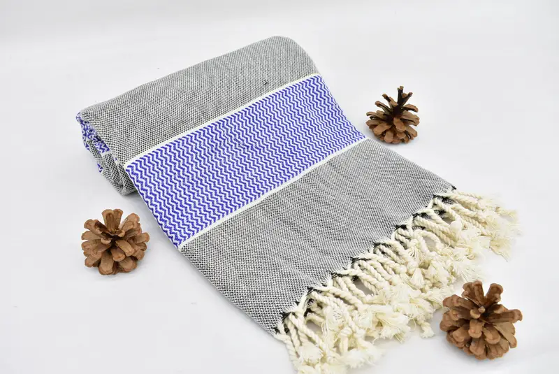 Custom Turkish Towel, Luxury towel, Bridal Shower Favors, Organic Beach Towel, Turkish Towel USA, Unique Gift, 70x36 Cotton Striped Towel - 7