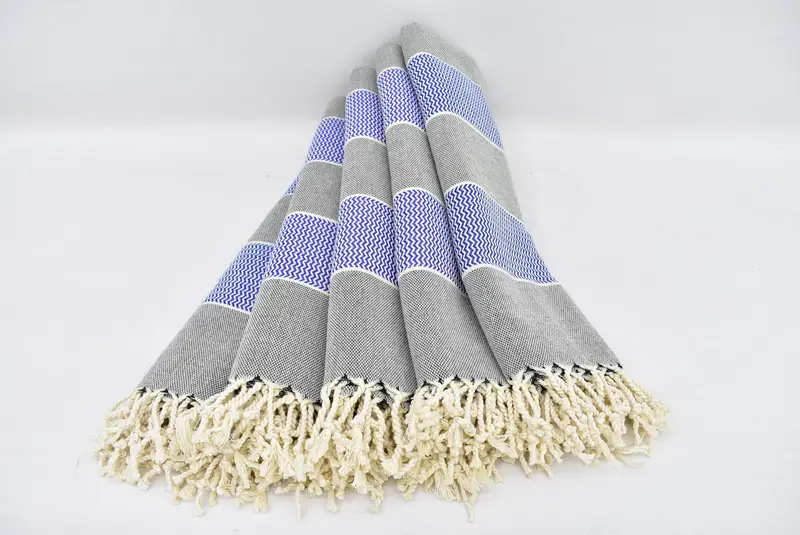 Custom Turkish Towel, Luxury towel, Bridal Shower Favors, Organic Beach Towel, Turkish Towel USA, Unique Gift, 70x36 Cotton Striped Towel - 2
