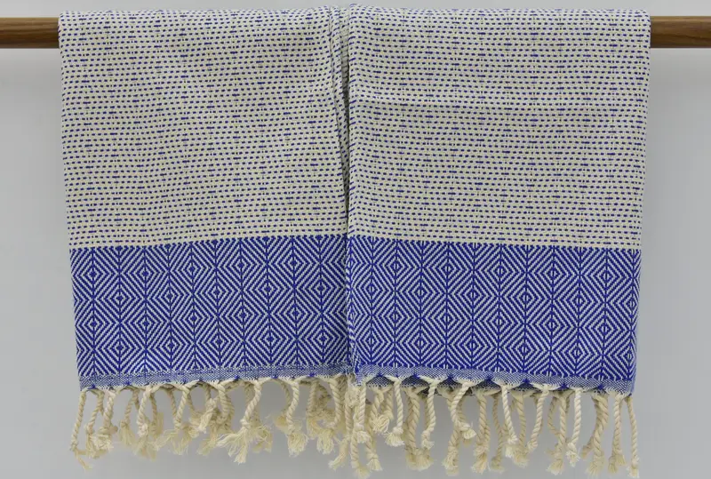 Monogram Towels, Monogrammed Hand Towel, Monogram Kitchen Towel, Wedding Shower Gift, Small Bath Towels, Gifts For Him, 36x18 Cotton Diamond Towel - 7