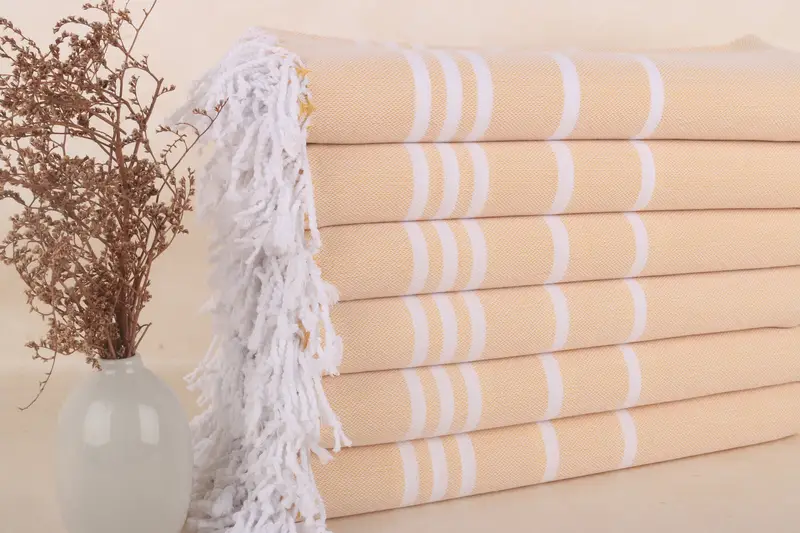 Nedime, Türk Banyo Havlusu, 70x40 Pamuklu Çizgili Havlu, Bachelorette Party Hediyeleri, Ev Hediyesi, Bachelorette Party Favors'dan Özel Düğün Hediyesi - 1