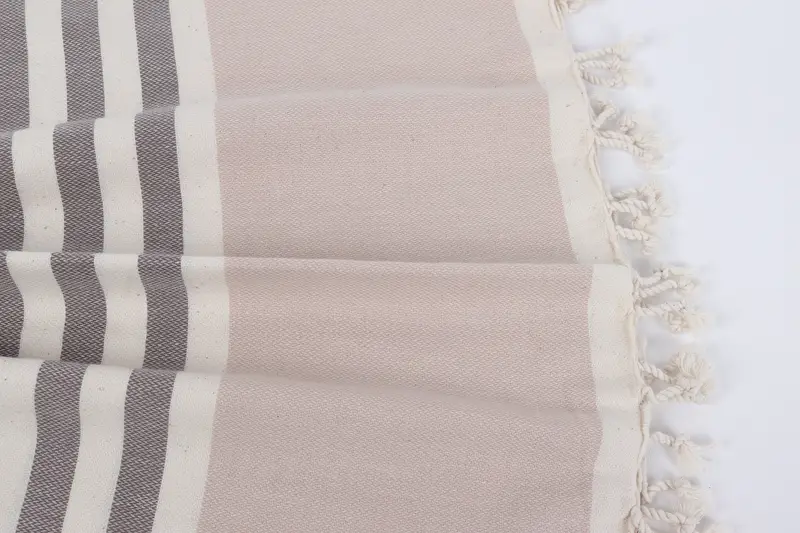 Summer Towel, Home Decor Gifts, Sand-resistant towel, 70x40 Cotton Striped Towel, Gift For Her, Bridal Shower Favor, Guest Towel, Wedding Towel - 8