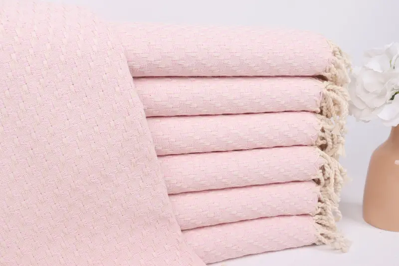 Thin towel, 68x40 Cotton Geometric Towel, Turkish Bath Towel USA, Organic towel, Gift For Boyfriend, Sand-Resistant Peshtemal, Travel towel - 1