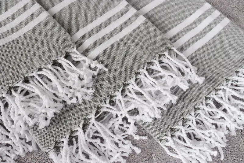 Family Gift Basket, 70x40 Cotton Striped Towel, Bridemaids Beach Towel, Unique Gift, Personalized Wedding Gift, Beach Towel Bulk, Lightweight towel - 5