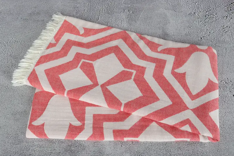 Best Wedding Gift, Gifts For Him, Family Gift, Spa Gift Towel, 68x36 Cotton Tulip Patterned Towel, Custom Wedding Gift, Personalized Turkish Towel - 7