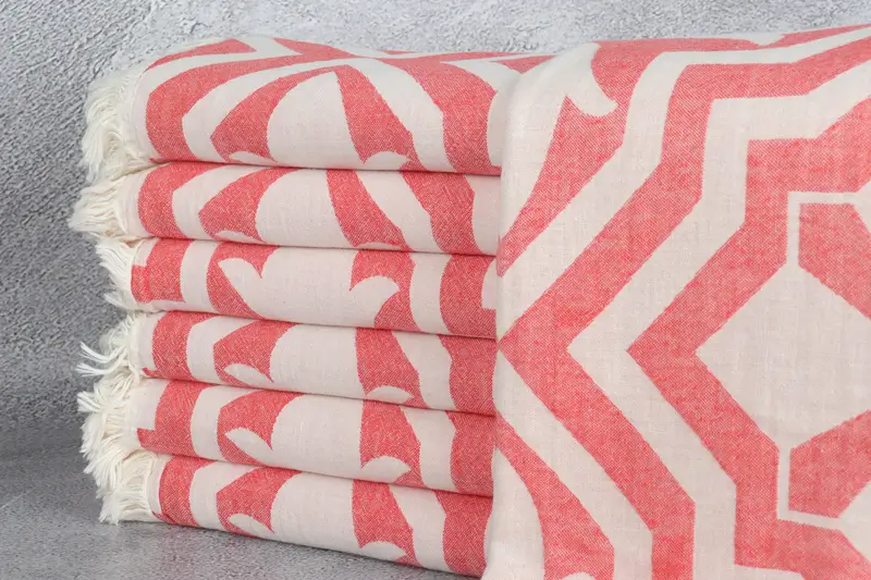 Best Wedding Gift, Gifts For Him, Family Gift, Spa Gift Towel, 68x36 Cotton Tulip Patterned Towel, Custom Wedding Gift, Personalized Turkish Towel - 2