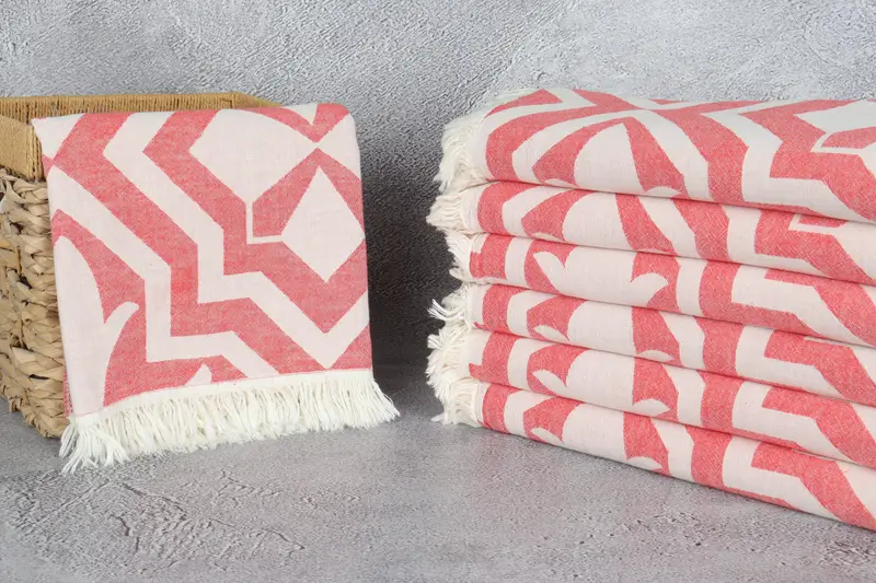 Best Wedding Gift, Gifts For Him, Family Gift, Spa Gift Towel, 68x36 Cotton Tulip Patterned Towel, Custom Wedding Gift, Personalized Turkish Towel - 4