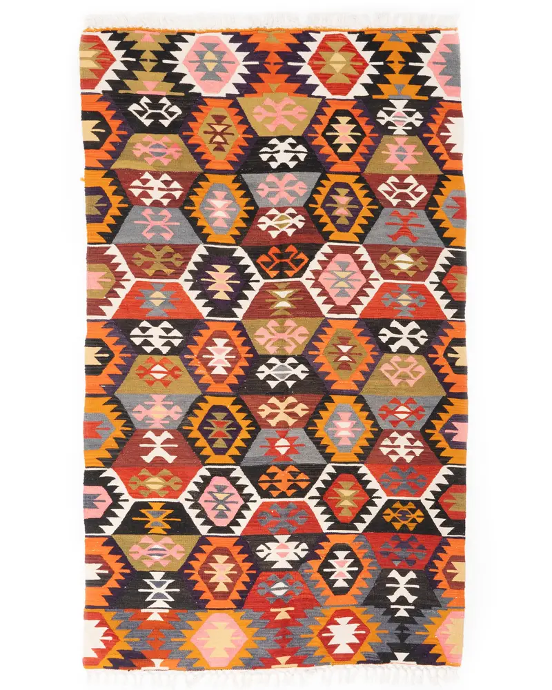 Pembe Halı, 4x7,1 ft Canlı Dekor