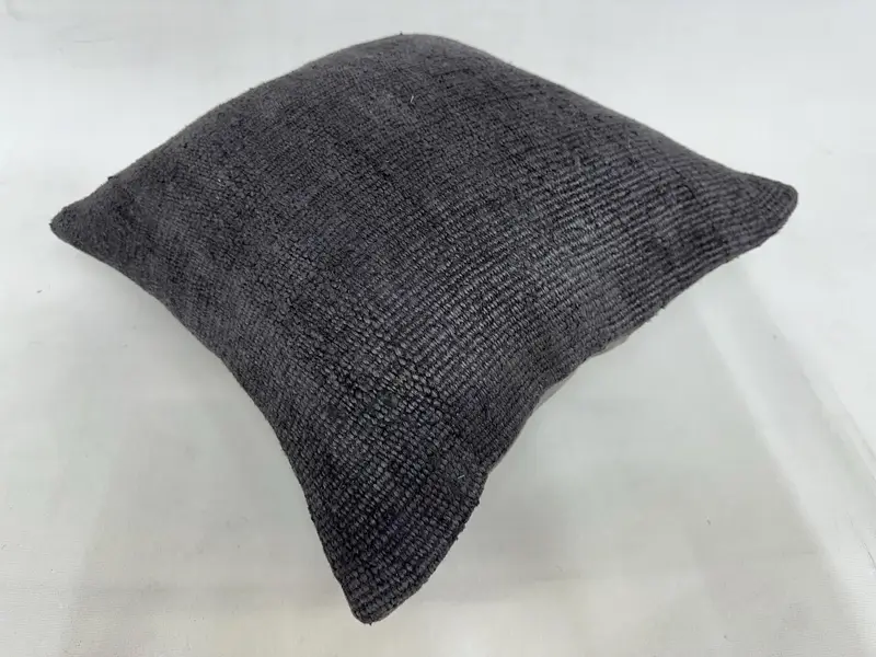 16x16 Gray Pillow Case, Pillow for Couch, Cushion Case, Tapestry Pillow Cover, Turkish Kilim Pillow, Turkish Pillow, Luxury Pillow Case - 6