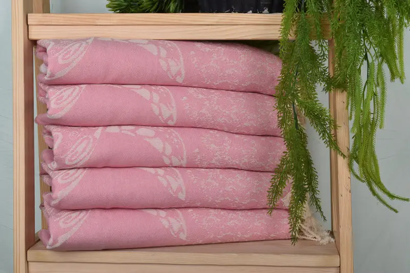 Wedding Favors, Xmas Gifts, Summer Gift, Personalized Hand Towel, Turkish Towel Hand Towel, 36x18 Cotton Carretta Patterned Towel, Bride Gift - 2