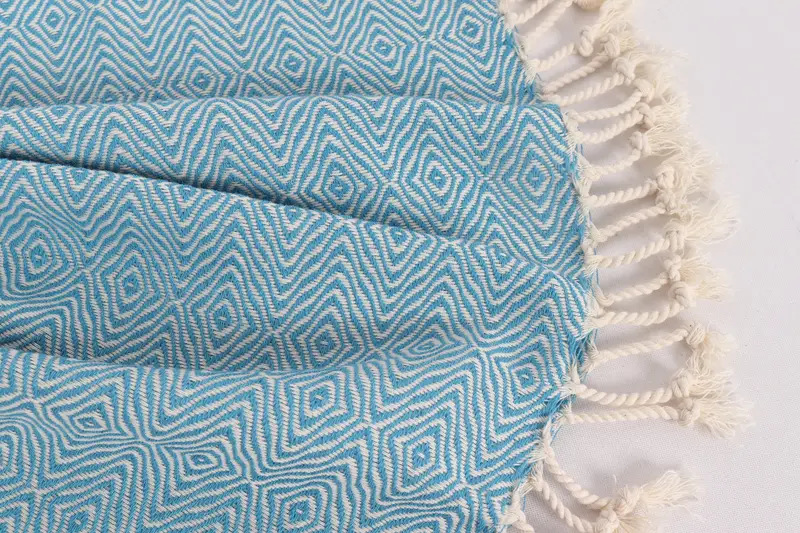 Small Bath Towels, Gift For The Home, Wedding Favors, Embroidery Towel, Turkish Towel, 36x18 Cotton Zigzag Diamond Towel, Personalized Hand Towel - 8