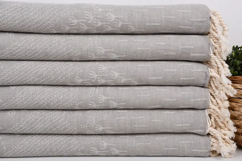 Monogram yemek havlu, onun için hediye, 36x18 pamuklu dağ tasarım havlu, kişiselleştirilmiş el havlu, monogramlı el havlu, Türk havlu el havlu - 2