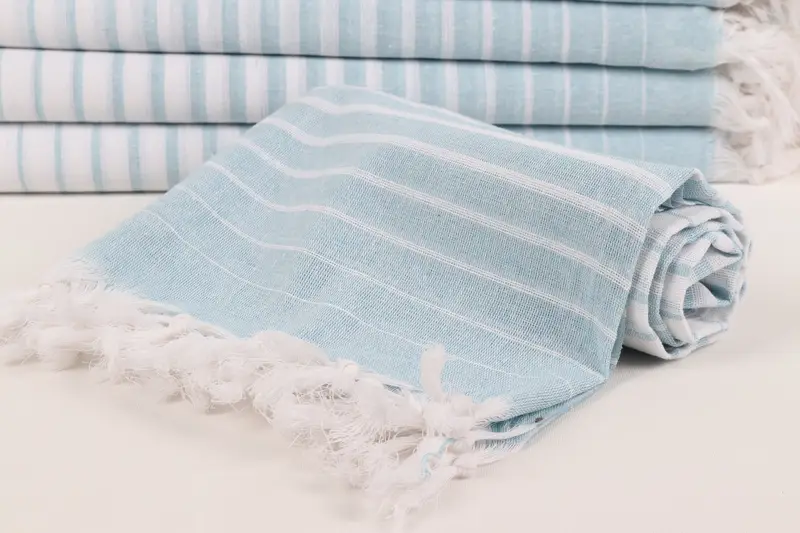 Personalized Gift For Him, Mexico Bachelorette Party Gifts, Pool Towels, Hammam towel, Best Beach Towel, 70x40 Cotton Striped Towel, Wedding Gift - 4