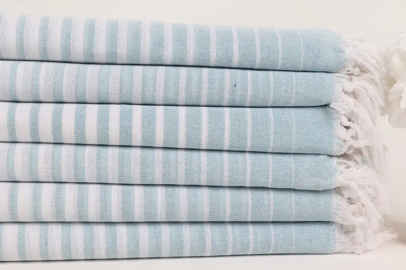 Personalized Gift For Him, Mexico Bachelorette Party Gifts, Pool Towels, Hammam towel, Best Beach Towel, 70x40 Cotton Striped Towel, Wedding Gift - 3