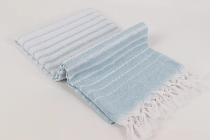 Personalized Gift For Him, Mexico Bachelorette Party Gifts, Pool Towels, Hammam towel, Best Beach Towel, 70x40 Cotton Striped Towel, Wedding Gift - 6