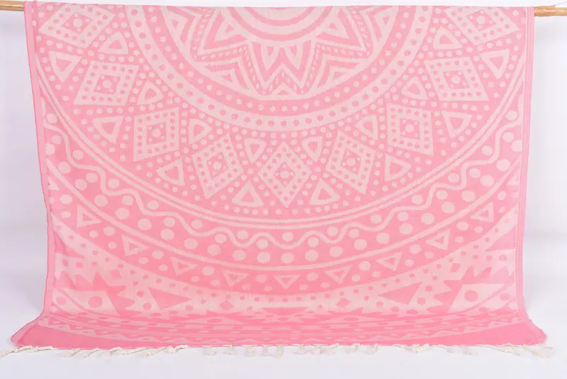 Gym Towel, 70x40 Cotton Round Pattern Towel, Gift Boxes Towel, Wedding Gift, Absorbent Turkish towel, Monogram Towels, Bridesmaid Towel, Beach towel