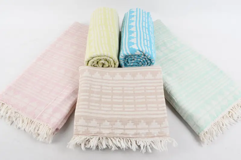 Personalized Bridesmaid Beach Towel, Monogram Turkish Towel, Home Decor Gifts, Luxury towel, 70x40 Cotton Kilim Design Towel, Spa Gift, Travel Towel - 6