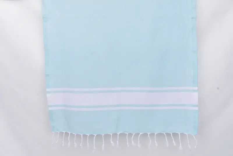 Monogram Hand Towel, Monogram Kitchen Towel, Xmas Gifts, Personalized Kitchen Towel, Summer Gift, Monogram Dish Towel, 36x24 Cotton Striped Towel - 8