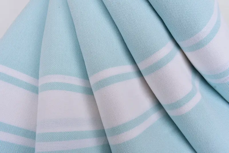Monogram Hand Towel, Monogram Kitchen Towel, Xmas Gifts, Personalized Kitchen Towel, Summer Gift, Monogram Dish Towel, 36x24 Cotton Striped Towel - 5