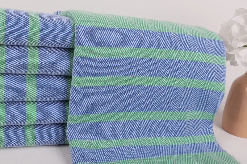 68x36 Cotton Chevron Towel, Luxury Turkish beach towel with fringe, Custom Wedding Gifts, Christmas Favors, Luxury towel, Wedding Gifts Towel - 2