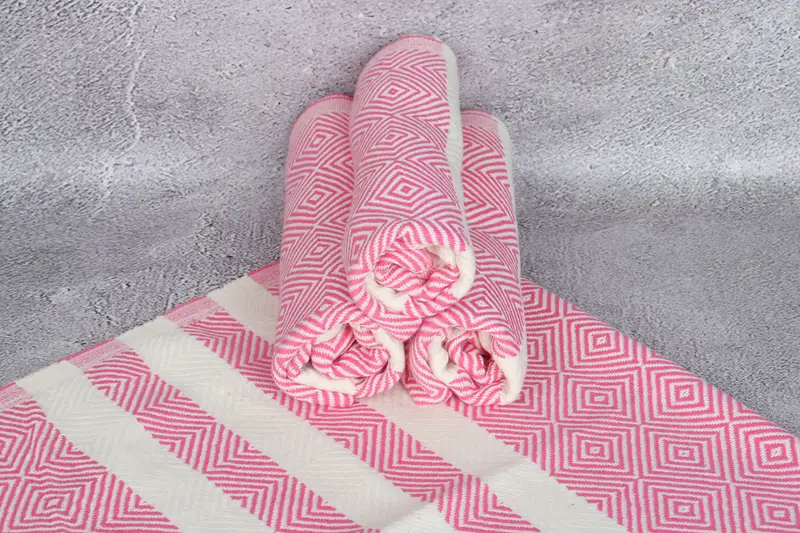 Personalized Kitchen Towel, 32x20 Cotton Diamond Towel, Bachelorette Party Favors, Monogrammed Hand Towel, Custom Hand Towel, Organic Tea Towel - 7
