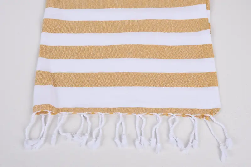 Personalized Gifts, Employee Gifts, 44x20 Cotton Striped Towel, Turkish Tea Towel, Monogram Kitchen Towel, First Wedding Anniversary Gift, Gym Towel - 3
