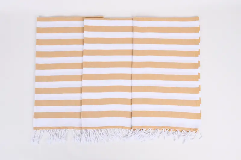 Personalized Gifts, Employee Gifts, 44x20 Cotton Striped Towel, Turkish Tea Towel, Monogram Kitchen Towel, First Wedding Anniversary Gift, Gym Towel - 7