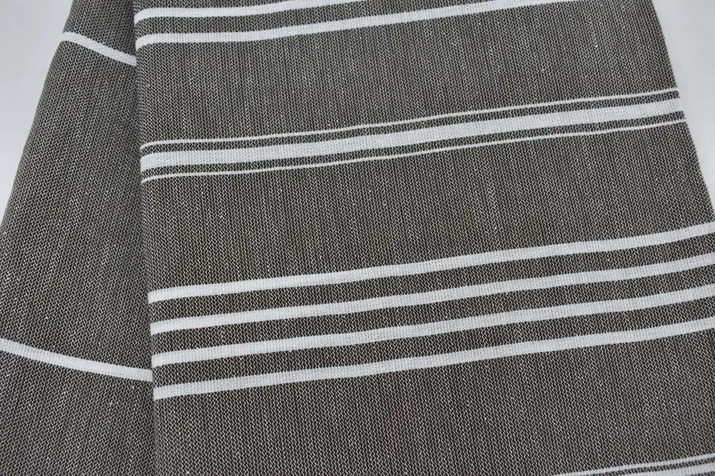 Custom Towel, Monogrammed Beach Towel, Beach Size Towel, 76x40 Cotton Striped Towel, Personalized Wedding Gift For Couple, Bachelorette Party Gift - 6