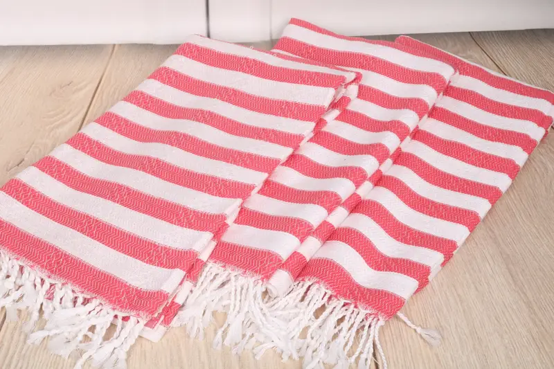 Bachelorette Party Gift, Beach Size Towel, Bride Gift, 70x36 Cotton Striped Towel, Luxury Turkish peshtemal beach towel, Handmade Gift, Custom Gift - 6