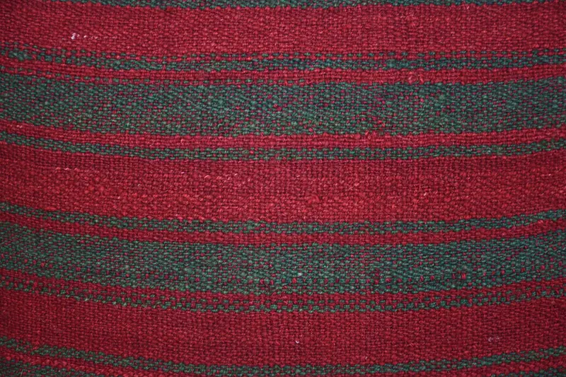 Cushion, Turkish Pillow, Cotton Pillow Cover, Aztec Pillow Sham, 20x20 Red Cushion Cover, Gift Pillow, Ethnical Kilim Rug Pillow - 3