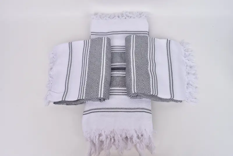 Beach Towel Bulk, Absorbent towel, Bathroom Towel, Lightweight Turkish towel, Personalized Bridesmaid Beach Towel, 70x40 Cotton Diamond Towel - 6