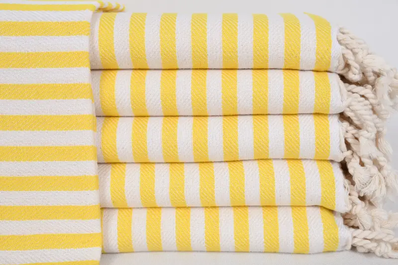 Bridal Party Gifts, Spa Gift Towel, 70x40 Cotton Striped Towel, Girls Weekend Favors, Custom Towel, Housewarming Gift, Turkish bath towel - 1