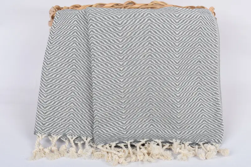 Badezimmertuch, individuelles türkisches Handtuch, 40x20 Baumwoll -Chevron -Handtuch, Monogramm Handtuch, bestes Hochzeitsgeschenk, Hochzeitsgeschenk, personalisierte Geschenke - 5
