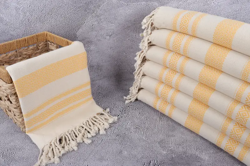 Personalized Turkish Towel, Personalized Towel, Embroidery Towels, Gift For Him, 70x36 Cotton Diamond Towel, Vegas Bachelorette Party Favors - 3