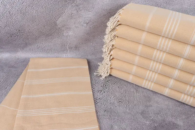 70x40 Cotton Striped Towel, Home Decor Gifts, Custom Wedding Towel, Best Beach Towel, Bachelorette Party Favor, Scarf Towel, Custom Wedding Gifts - 2